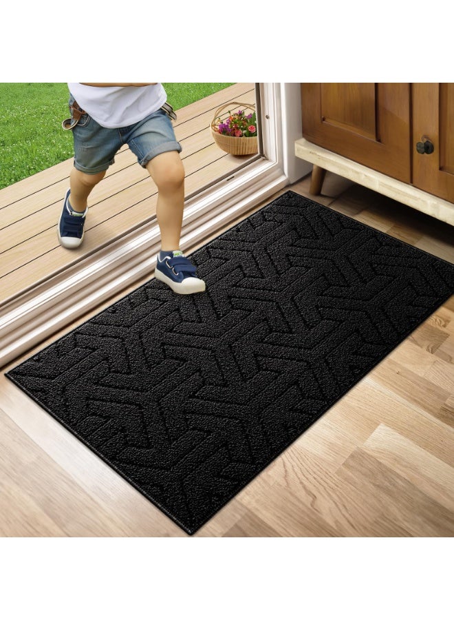 EBREEZZ Heavy-Duty Non-Slip Indoor Entrance Mat – Dirt Trapping Door Rug - Image 1